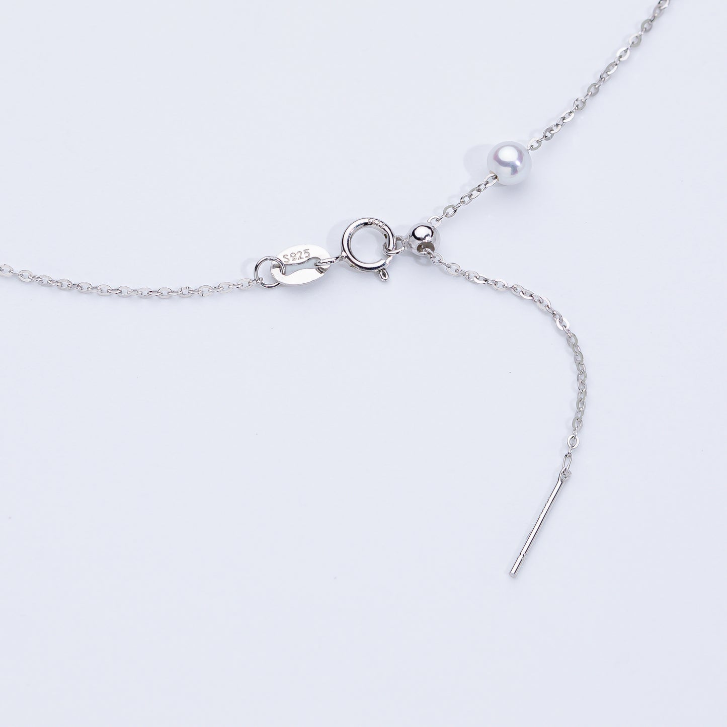 S925 Freshwater Pearl Smile Necklace
