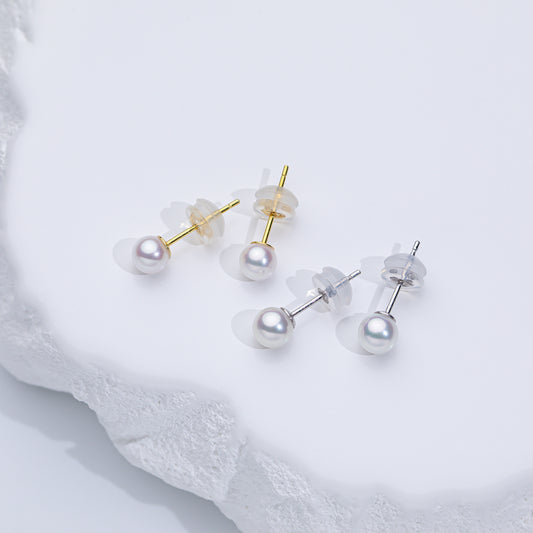 S925 Freshwater Pearl Studs Earring