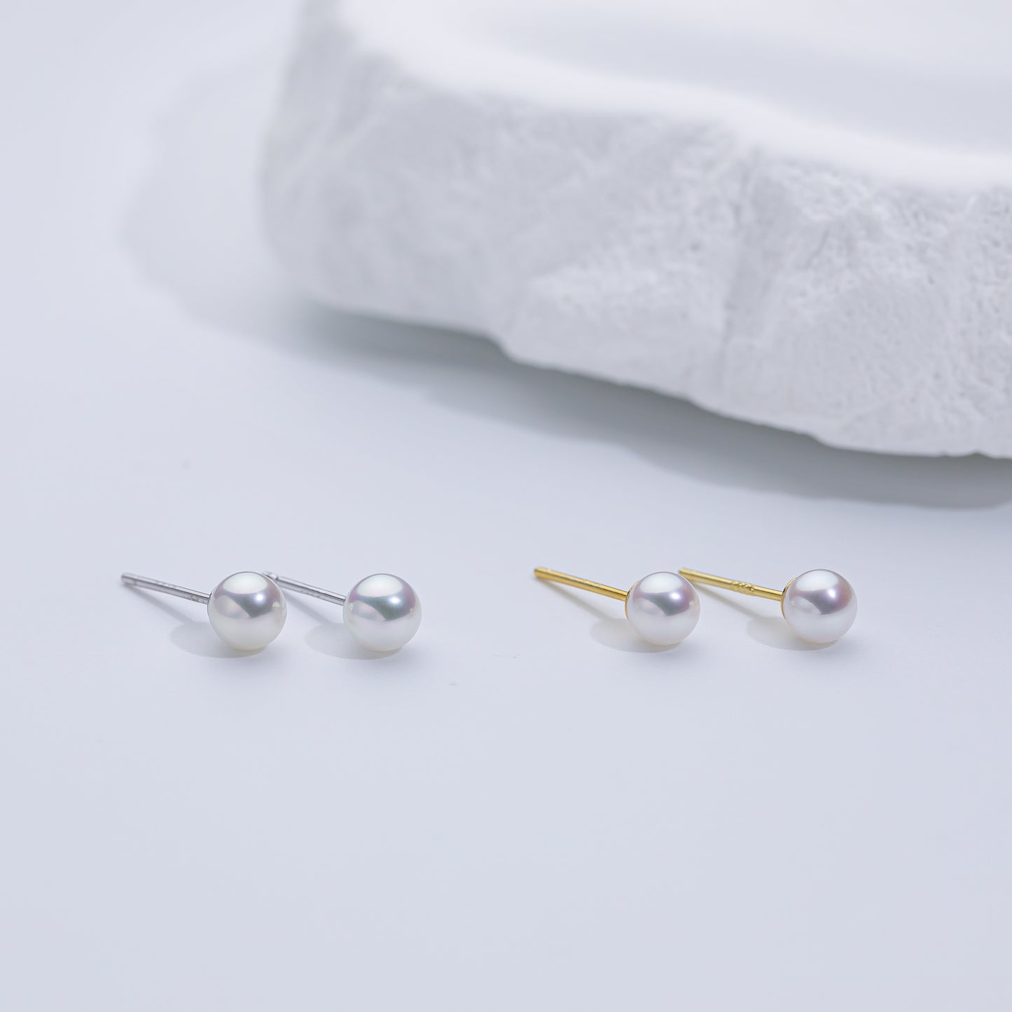 S925 Freshwater Pearl Studs Earring