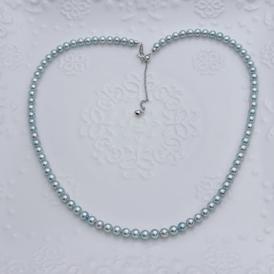 S925 Premium Quality Akoya Sea Pearl Adjustable Necklace